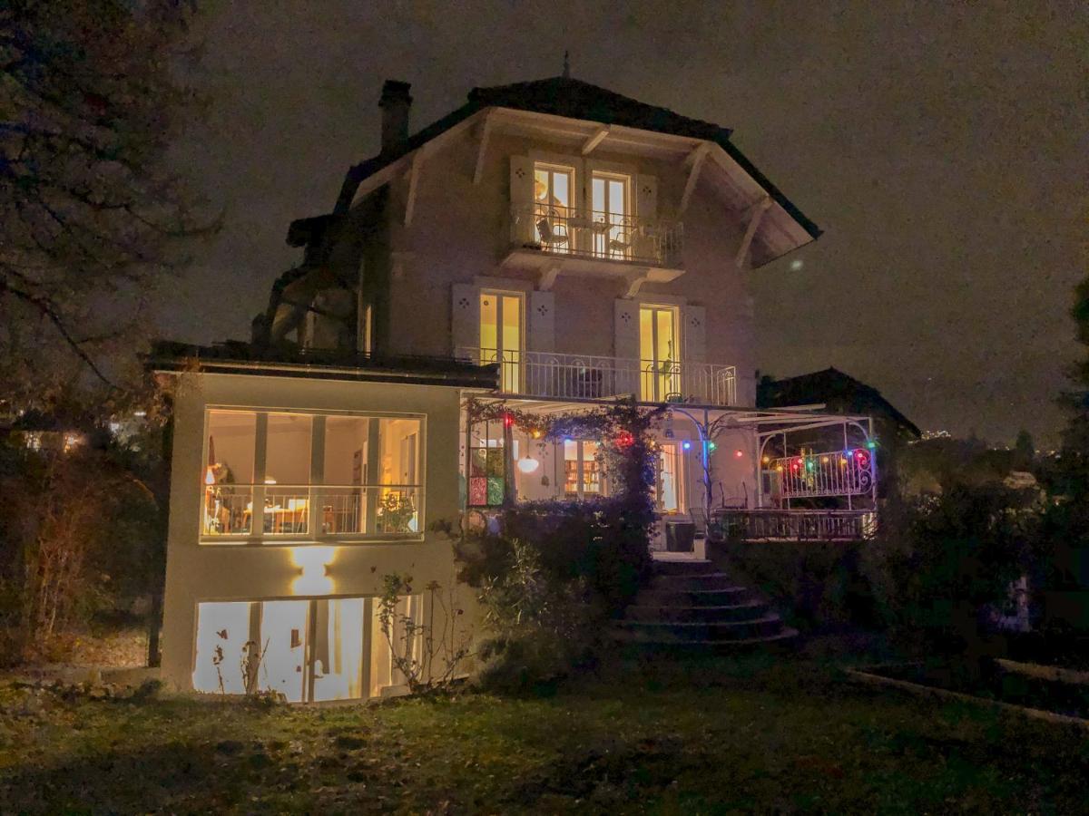 Les Cypres Appartement Vevey Buitenkant foto